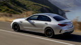 [Mercedes-AMG C 63 S E PERFORMANCE Limousine und T-Modell | Kraftstoffverbrauch kombiniert: 6,9 l/100 km | CO₂-Emissionen kombiniert: 156 g/km | Stromverbrauch kombiniert: 11,7 kW/100 km]* Exterieur: Hightechsilber und Graphitgrau magno; Interieur: schwarz mit gelben Nähten und Titangrau mit roten Nähten.;Kraftstoffverbrauch kombiniert: 6,9 l/100 km | CO₂-Emissionen kombiniert: 156 g/km | Stromverbrauch kombiniert: 11,7 kW/100 km*[Mercedes-AMG C 63 S E PERFORMANCE Sedan and Estate| fuel consumption combined: 6,9 l/100 km | CO₂-emissions combined: 156 g/km | electric energy consumption combined: 11,7 kW/100 km]* exterior: hightech silver and graphitgrey magno; interior: black with yellow stitching and titanium grey with red stitching;Fuel consumption combined: 6,9 l/100 km | CO₂-emissions combined: 156 g/km | electric energy consumption combined: 11,7 kW/100 km*